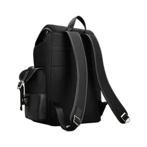 Tod's Logo Patch Buckle-Strap Backpack