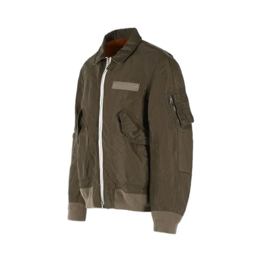 Sacai Zip-Up Bomber Jacket
