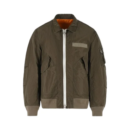Sacai Zip-Up Bomber Jacket