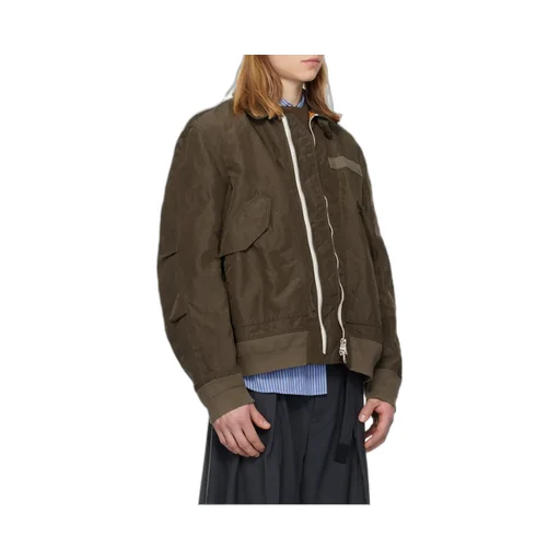 Sacai Zip-Up Bomber Jacket