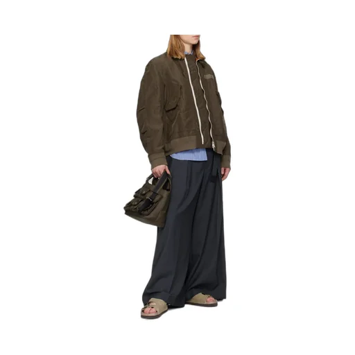 Sacai Zip-Up Bomber Jacket