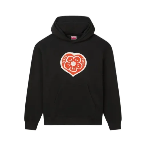 Oversized Hoodie In Cotton Kenzo Boke Heart