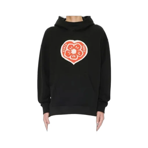 Oversized Hoodie In Cotton Kenzo Boke Heart
