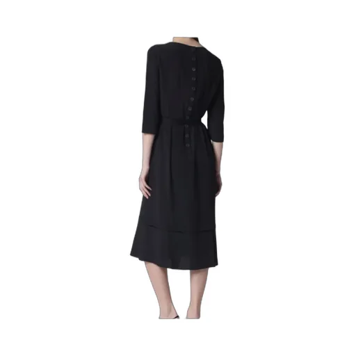 Round-Neck Dress