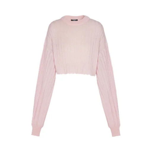 Balmain Cropped Jumper