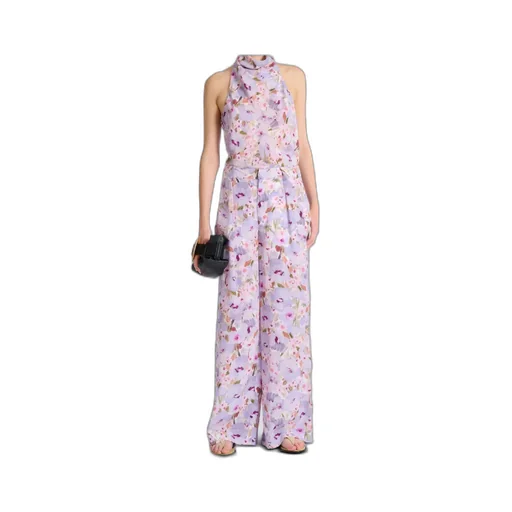 Balmain Printed Poppy Flower Trousers