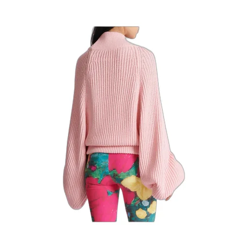 Balmain Oversized Ribbed Knitted Sweater