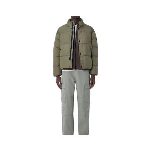 Long-Sleeved Down Jacket