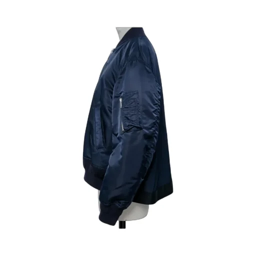 Zipped Bomber Jacket