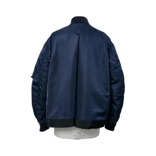 Zipped Bomber Jacket