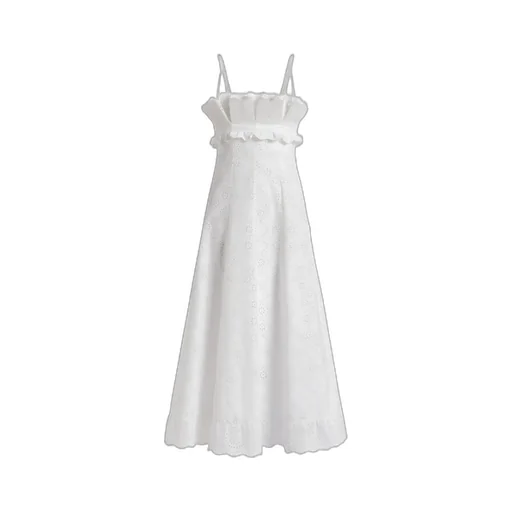 Sangallo Lace Summer Dress