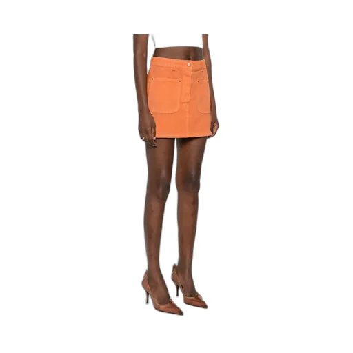 Belt Loop Midi Skirt