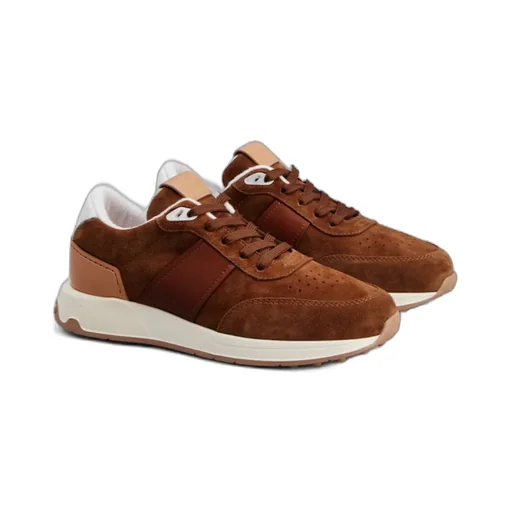Tod's Panelled Lace-Up Sneakers