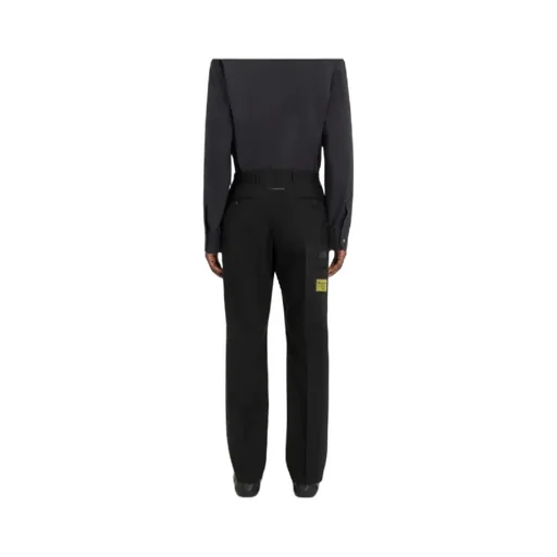 Button-Fastening Trousers