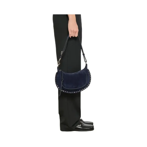 Oskan Moon Studded Shoulder Bag