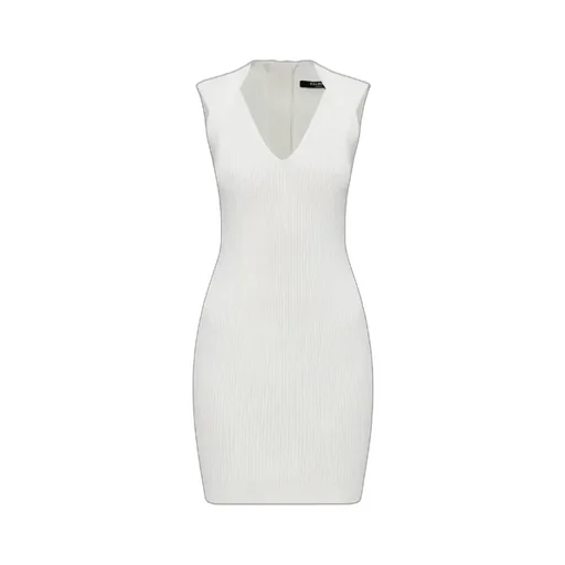 Balmain Ribbed Knitted Dress