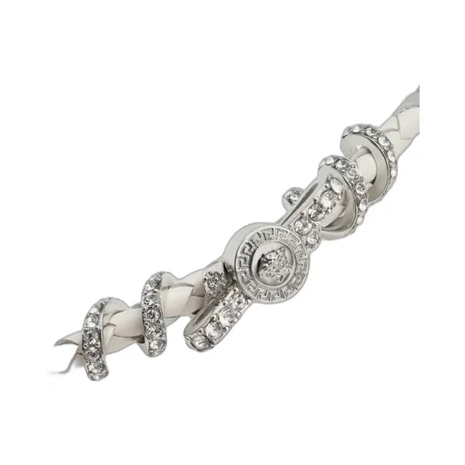 Versace Medusa Embellished Charm Bracelet