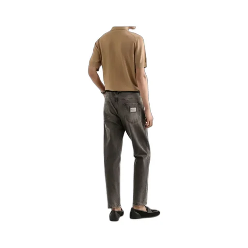 Dolce & Gabbana Heraldic Patch Polo Shirt