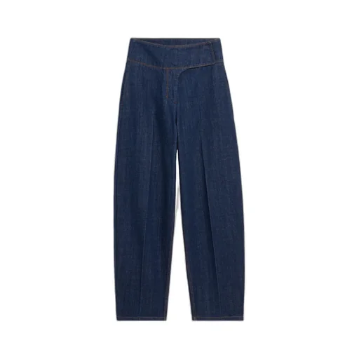 Ami Wrapped Belted Ballon Fit Jeans