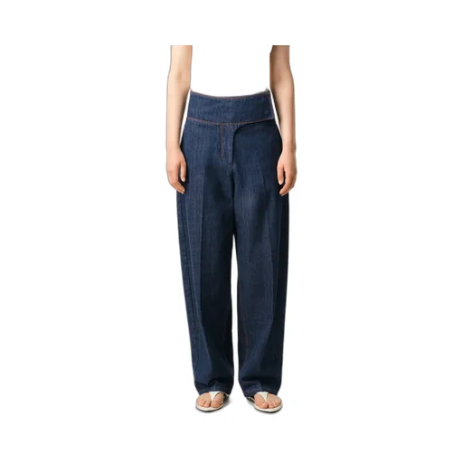 Ami Wrapped Belted Ballon Fit Jeans