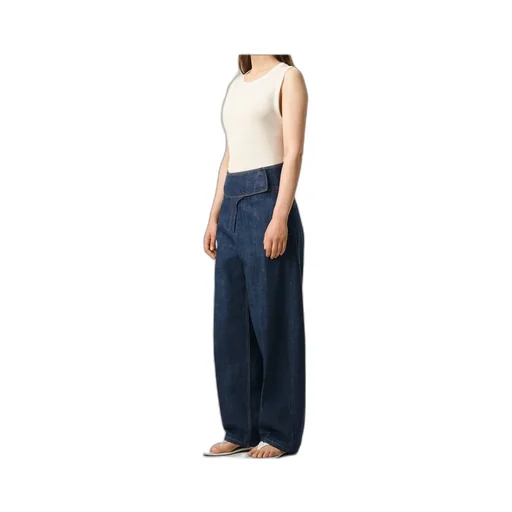 Ami Wrapped Belted Ballon Fit Jeans