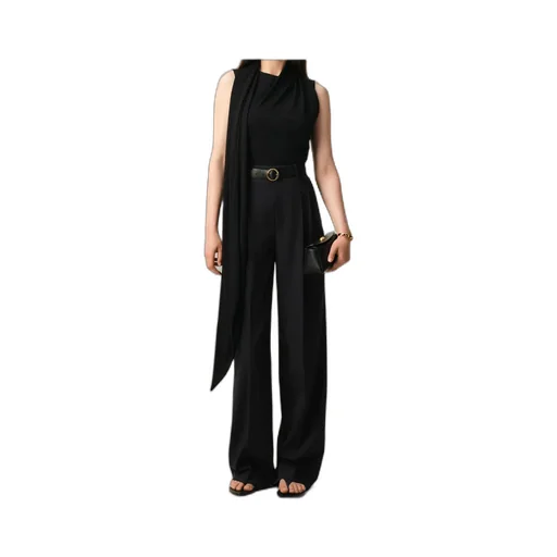 Ami High Waist Wide Trousers