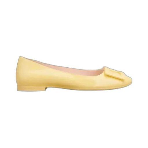 Roger Vivier Logo Embossed Flat Shoes