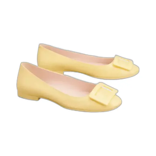Roger Vivier Logo Embossed Flat Shoes