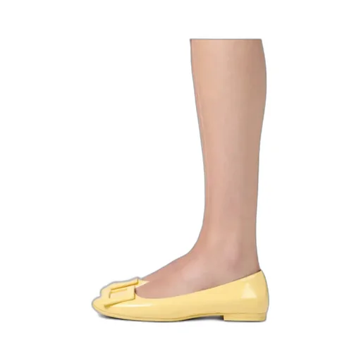 Roger Vivier Logo Embossed Flat Shoes