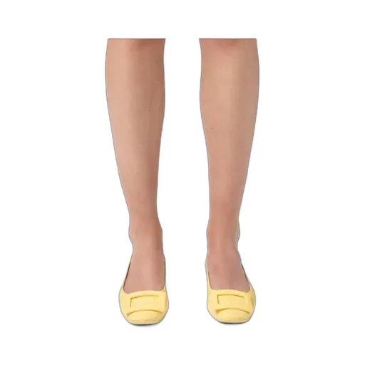 Roger Vivier Logo Embossed Flat Shoes