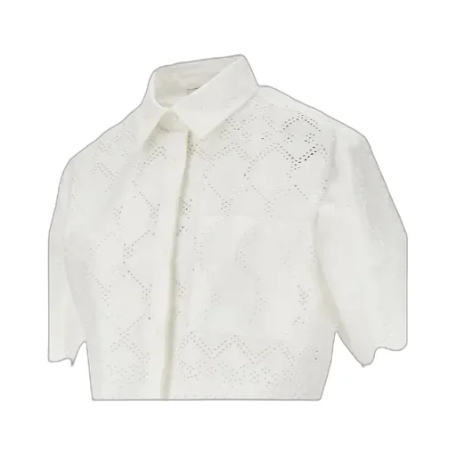 Button-Fastening Shirt
