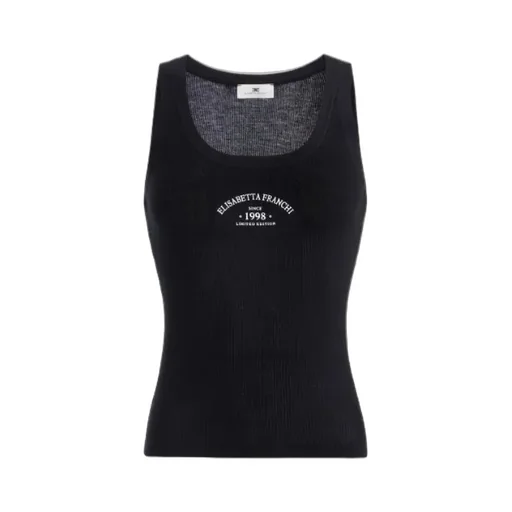 Knit Top With Logo