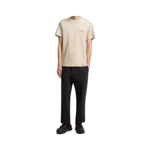 Moncler Logo Patch Crewneck T-Shirt