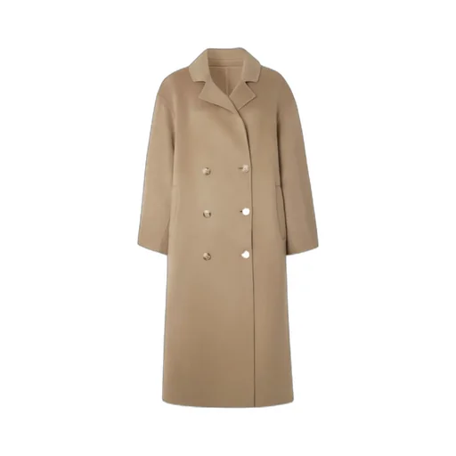 Borneo Double-Breasted Wool And Cashmere-Blend Coat