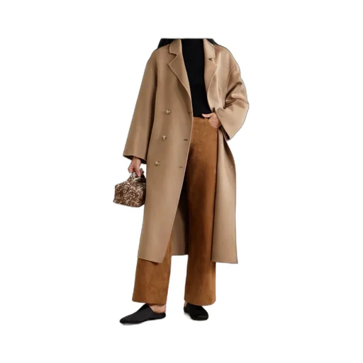 Borneo Double-Breasted Wool And Cashmere-Blend Coat