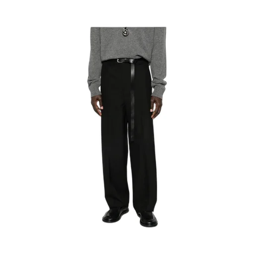Casual Trousers With Belt Loops