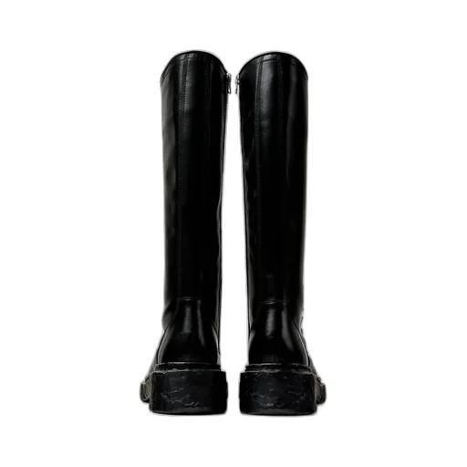 Vamonos Lace-Up Leather Boots