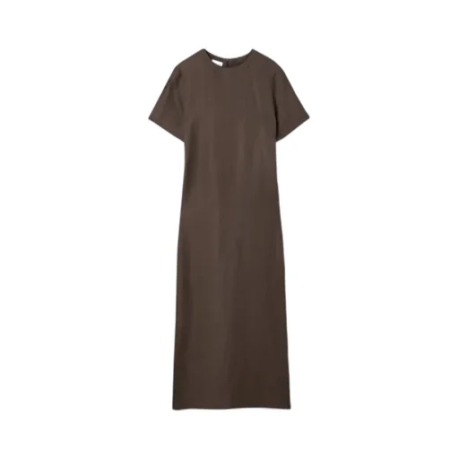 Round Neck Short Sleeve Dress