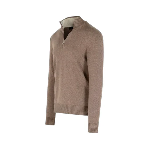 Gran Sasso Half-Zip Knitted Jumper