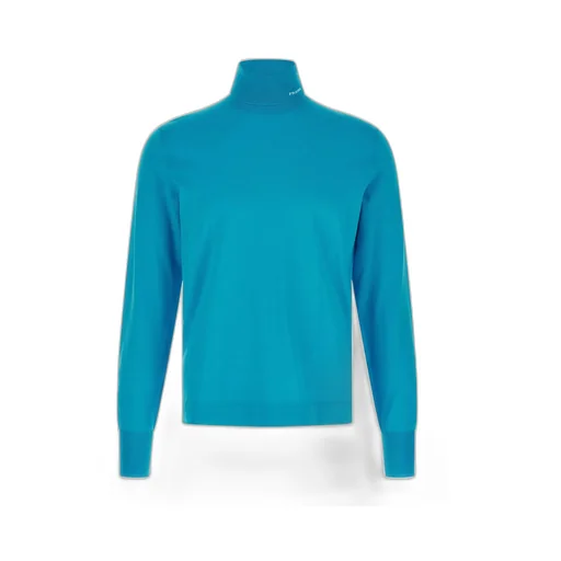 Logo-Embroidered Turtleneck Sweater