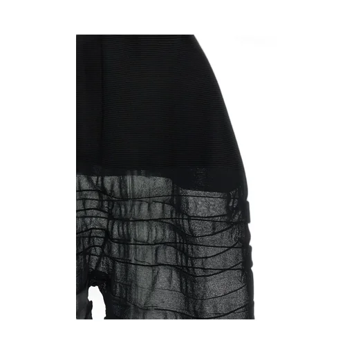 Issey Miyake Moving Knit Cropped Knitted Trousers