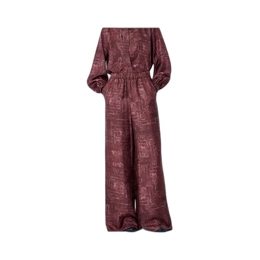 Casual Pants With Elastic Waistband