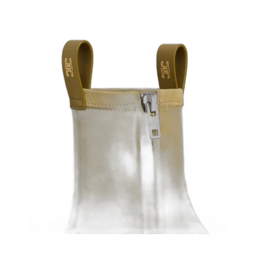 Flow - Zipped Boot In Stretch Suede Lambskin