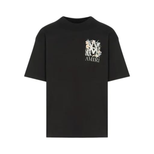 Amiri Ma Floral Printed Crewneck T-Shirt