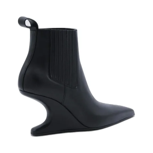 Rick Owens Pointed Toe Ankle Boots