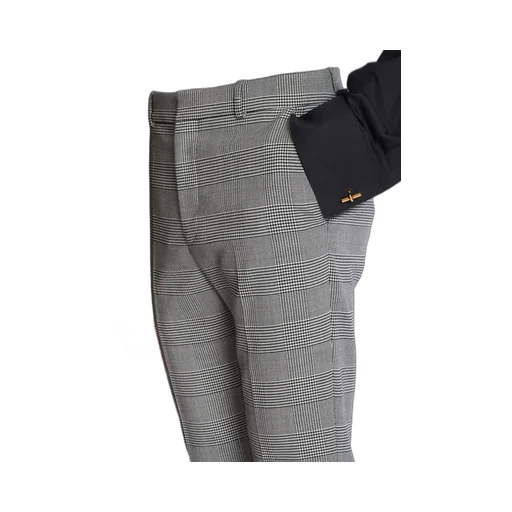 Balmain Prince Of Wales Darted Trousers