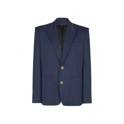 Balmain Twill 2-Buttons Jacket