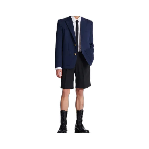 Balmain Twill 2-Buttons Jacket