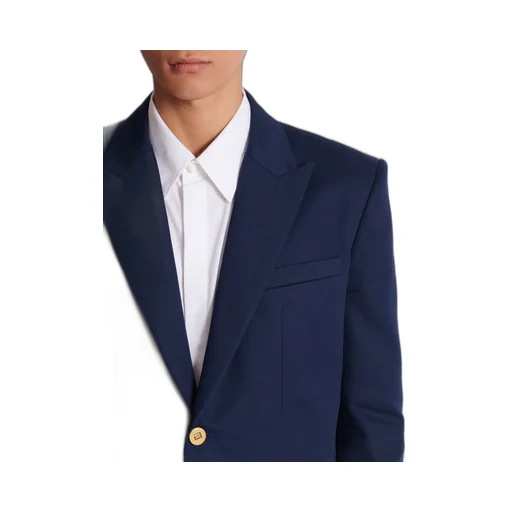 Balmain Twill 2-Buttons Jacket