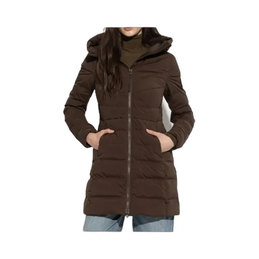 Clair Long-Sleeved Hooded Down Jacket